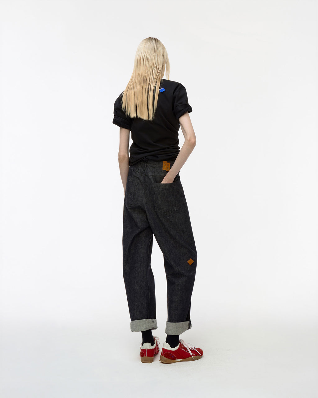 Ader Error - Sig; BL Tag t-shirt 07 (Noir) product image 2 | TRAB K-Fashion Australia