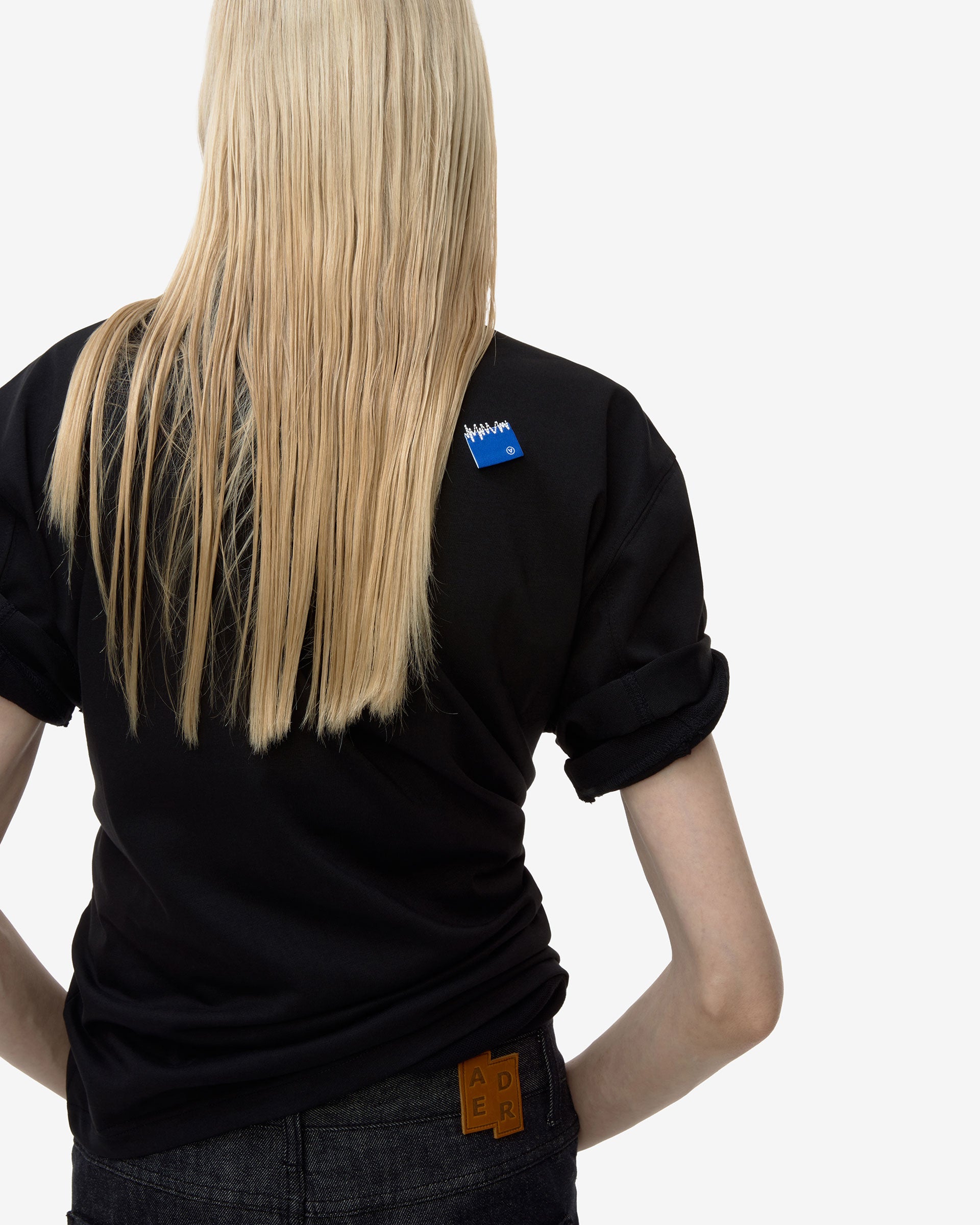 Ader Error - Sig; BL Tag t-shirt 07 (Noir) product image 4 | TRAB K-Fashion Australia