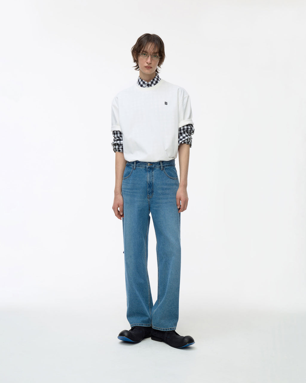 Ader Error - Sig; BL Tag t-shirt 07 (Off White) product image 8 | TRAB K-Fashion Australia