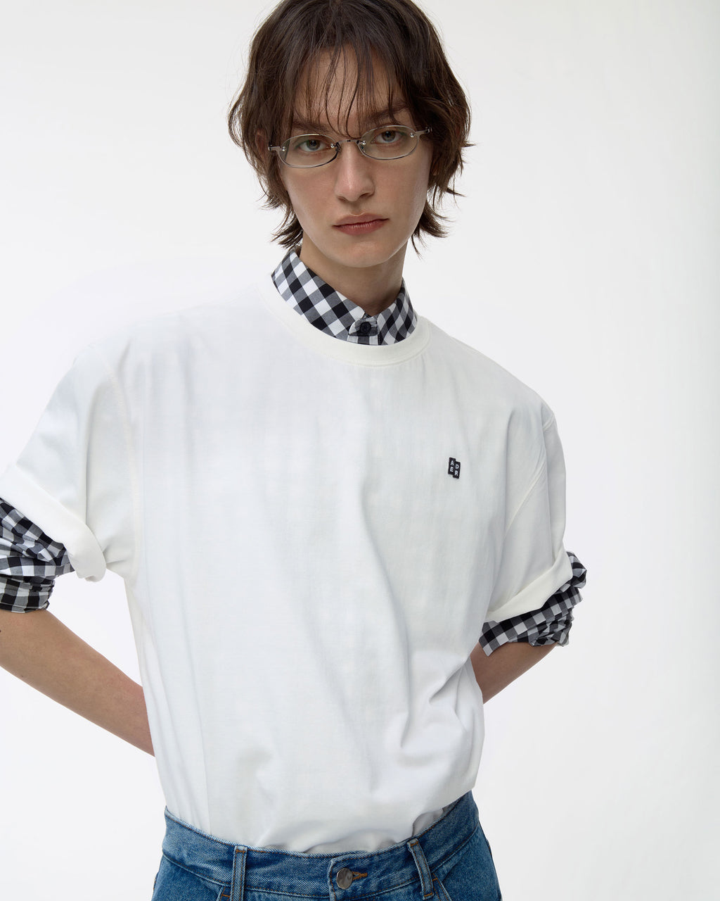 Ader Error - Sig; BL Tag t-shirt 07 (Off White) product image 10 | TRAB K-Fashion Australia
