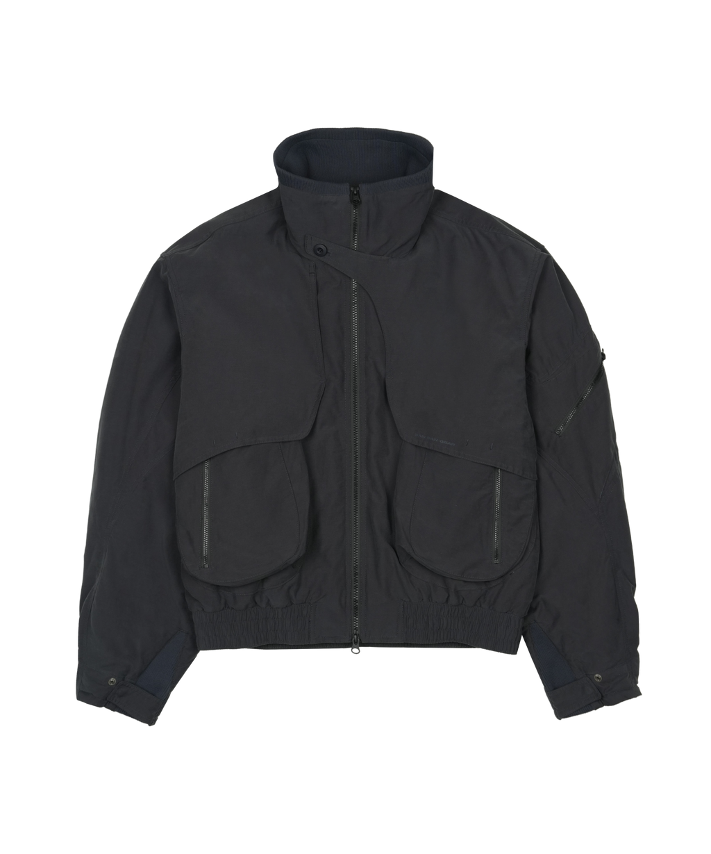 San San Gear - Bomber Jacket (Washed Navy) product image 1 | TRAB K-Fashion Australia