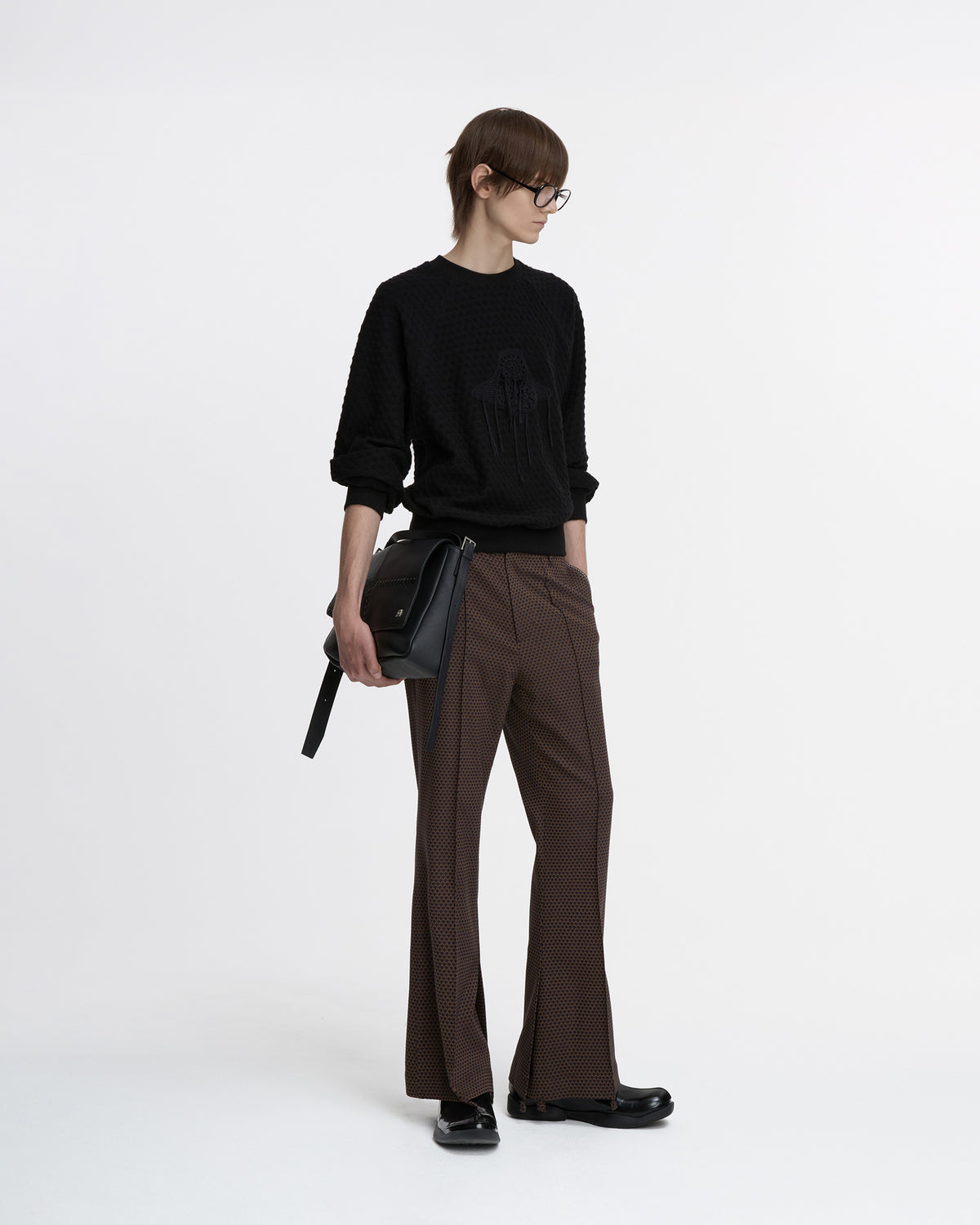 Ader Error - Trousers Product. 52 (Brown) product image 4 | TRAB K-Fashion Australia