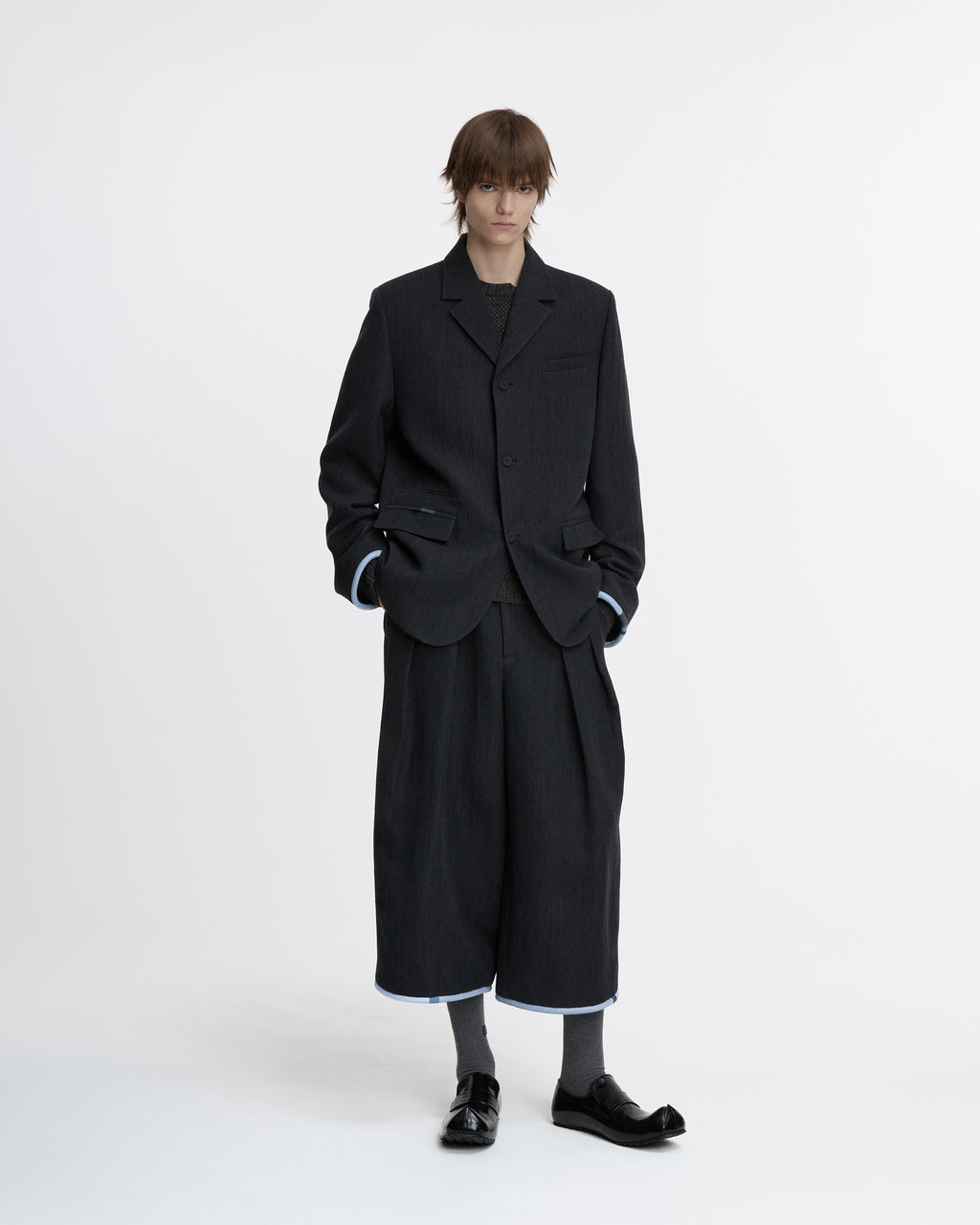 Ader Error - Blazer Product. 1 (Charcoal) product image 1 | TRAB K-Fashion Australia