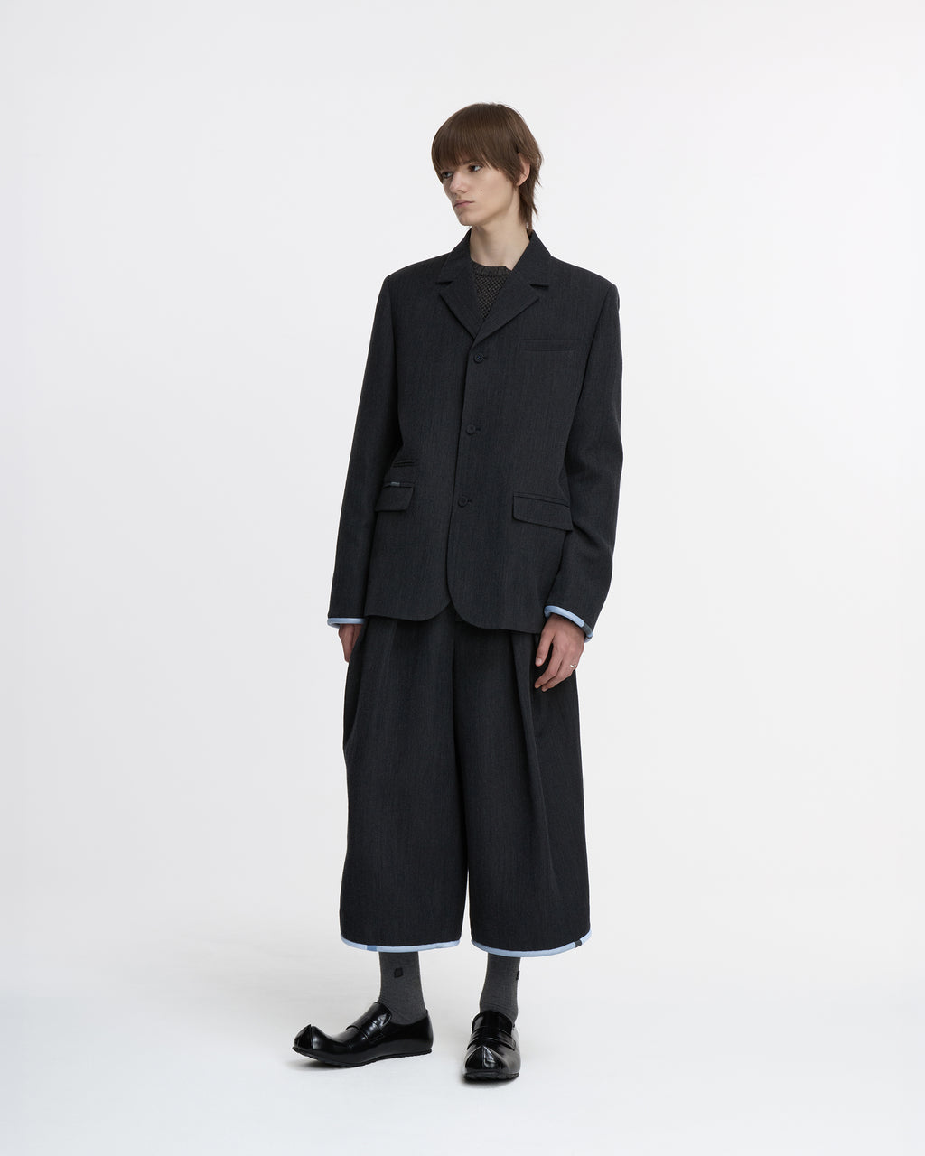 Ader Error - Blazer Product. 1 (Charcoal) product image 4 | TRAB K-Fashion Australia