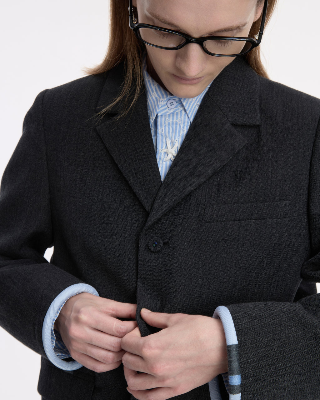 Ader Error - Blazer Product. 1 (Charcoal) product image 13 | TRAB K-Fashion Australia