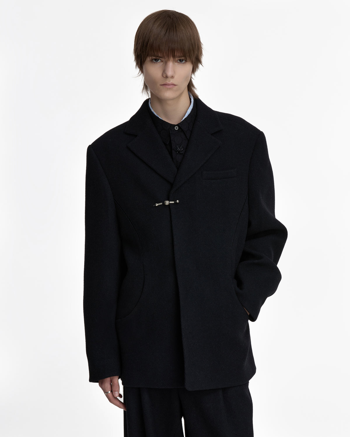 Ader Error - Blazer Product. 2 (Noir) product image 4 | TRAB K-Fashion Australia