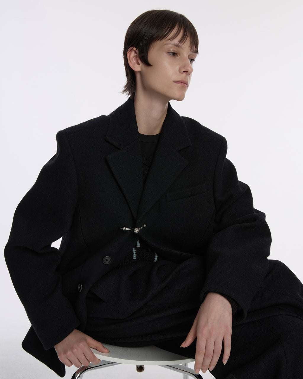 Ader Error - Blazer Product. 2 (Noir) product image 6 | TRAB K-Fashion Australia
