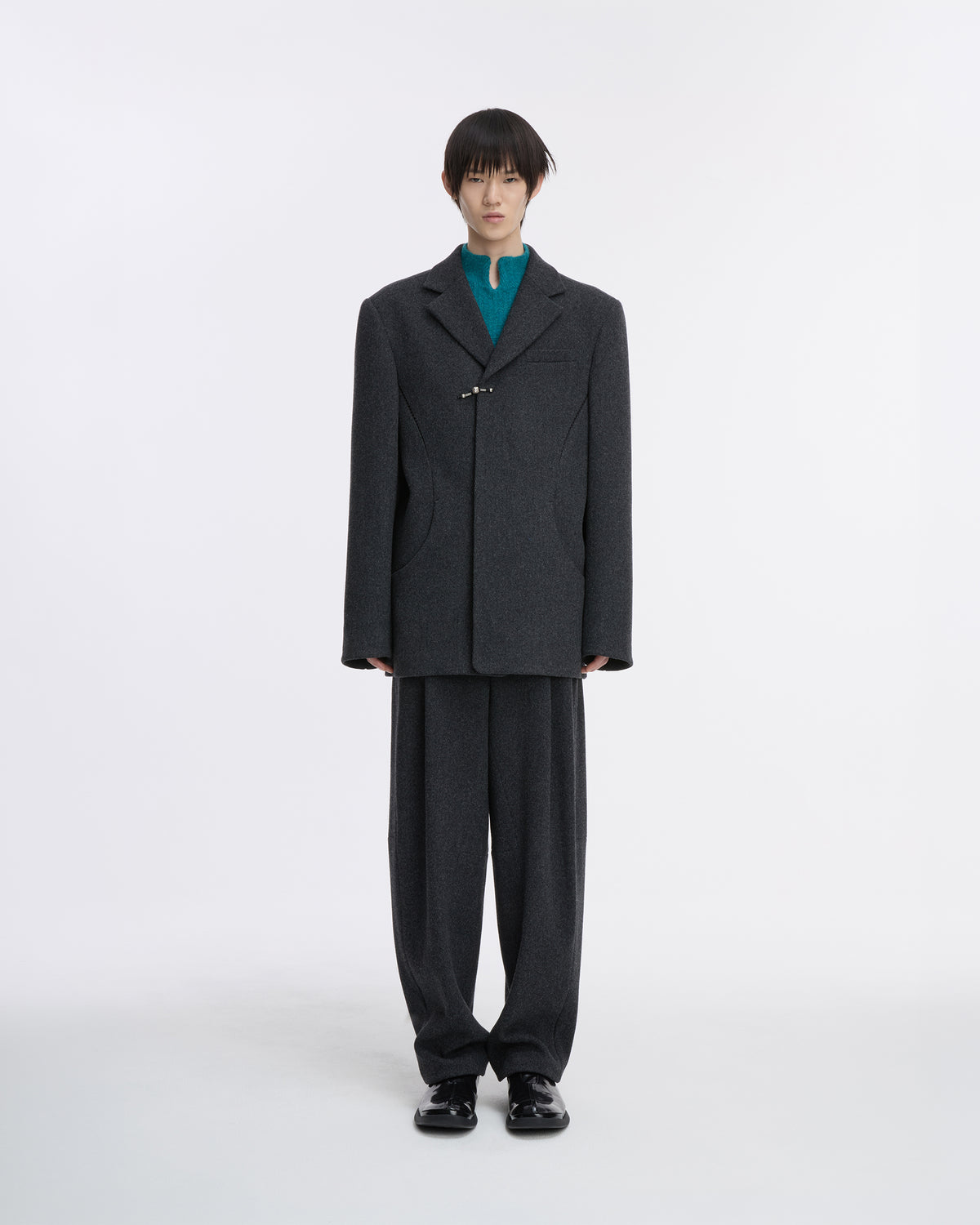 Ader Error - Blazer Product. 2 (Grey) product image 2 | TRAB K-Fashion Australia
