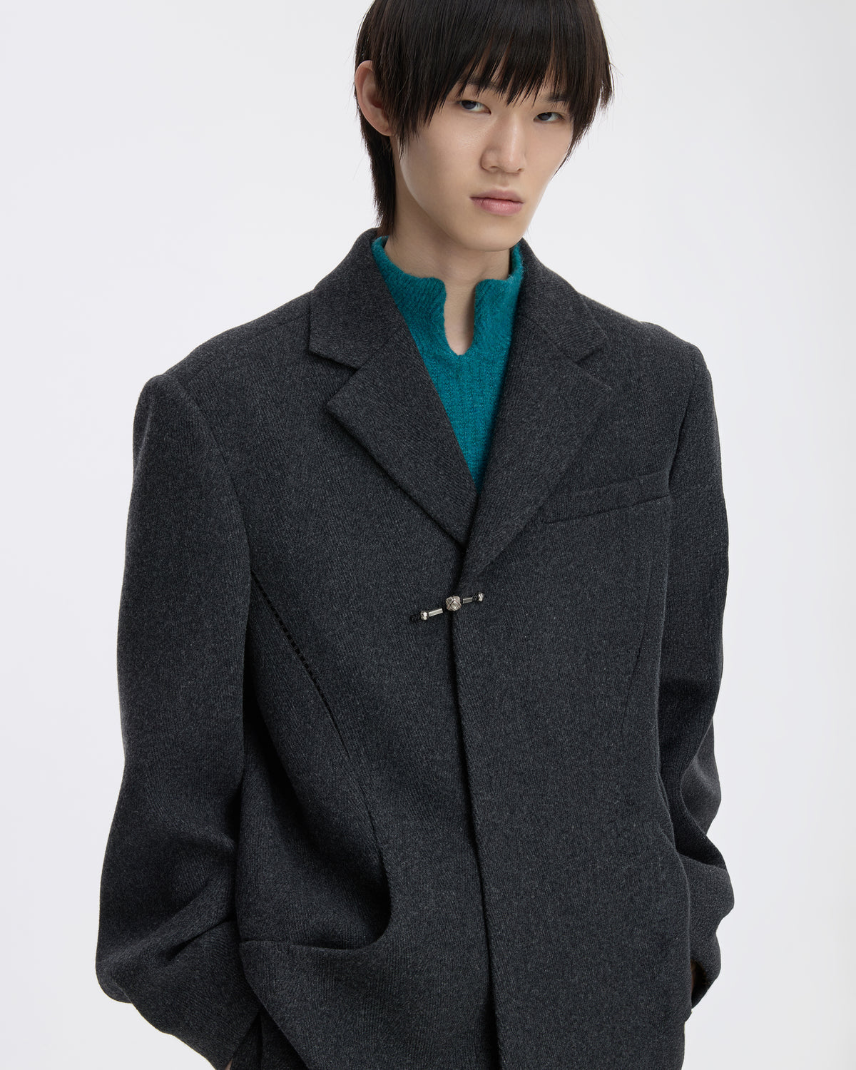 Ader Error - Blazer Product. 2 (Grey) product image 6 | TRAB K-Fashion Australia