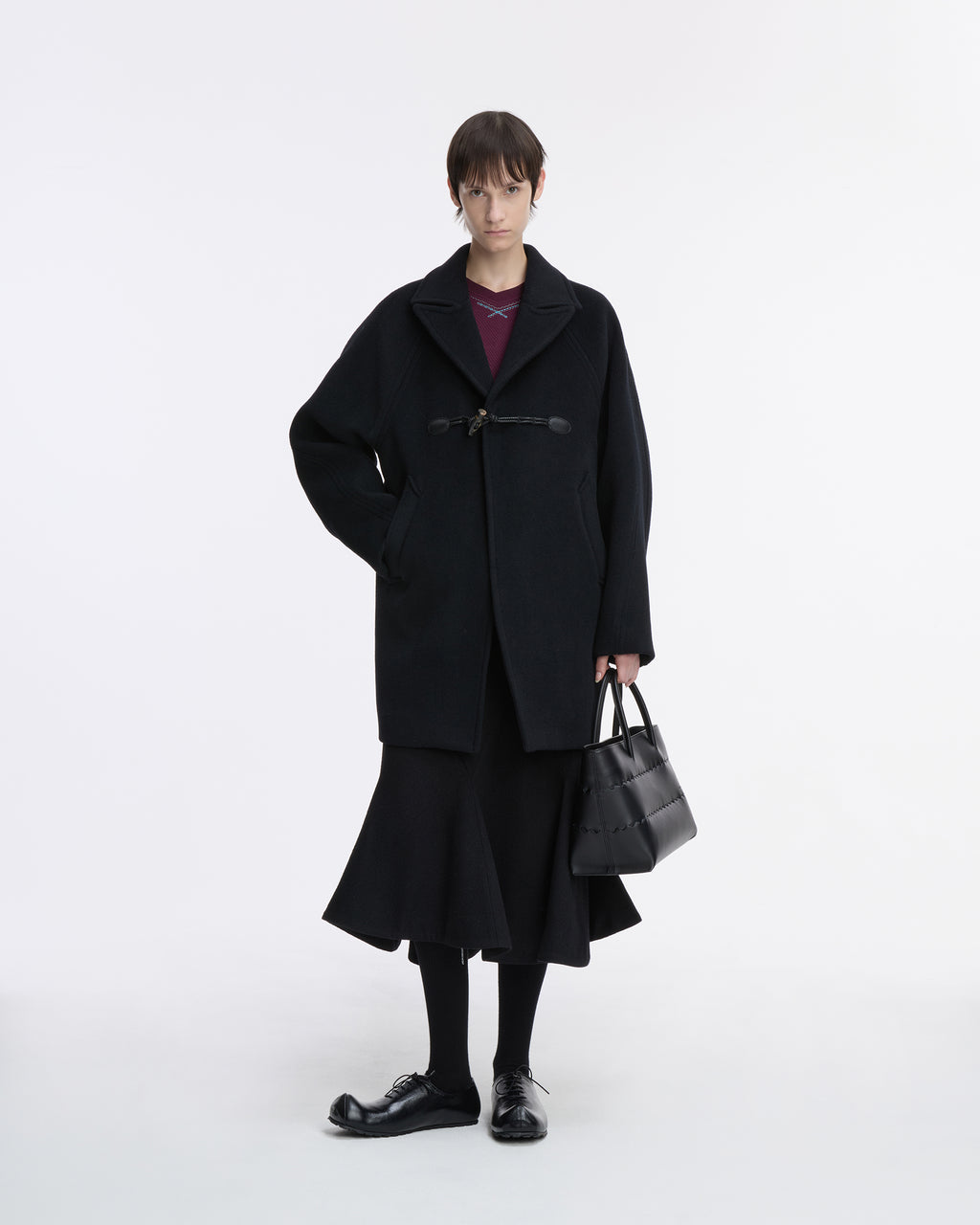 Ader Error - Coat Product. 14 (Noir) product image 6 | TRAB K-Fashion Australia
