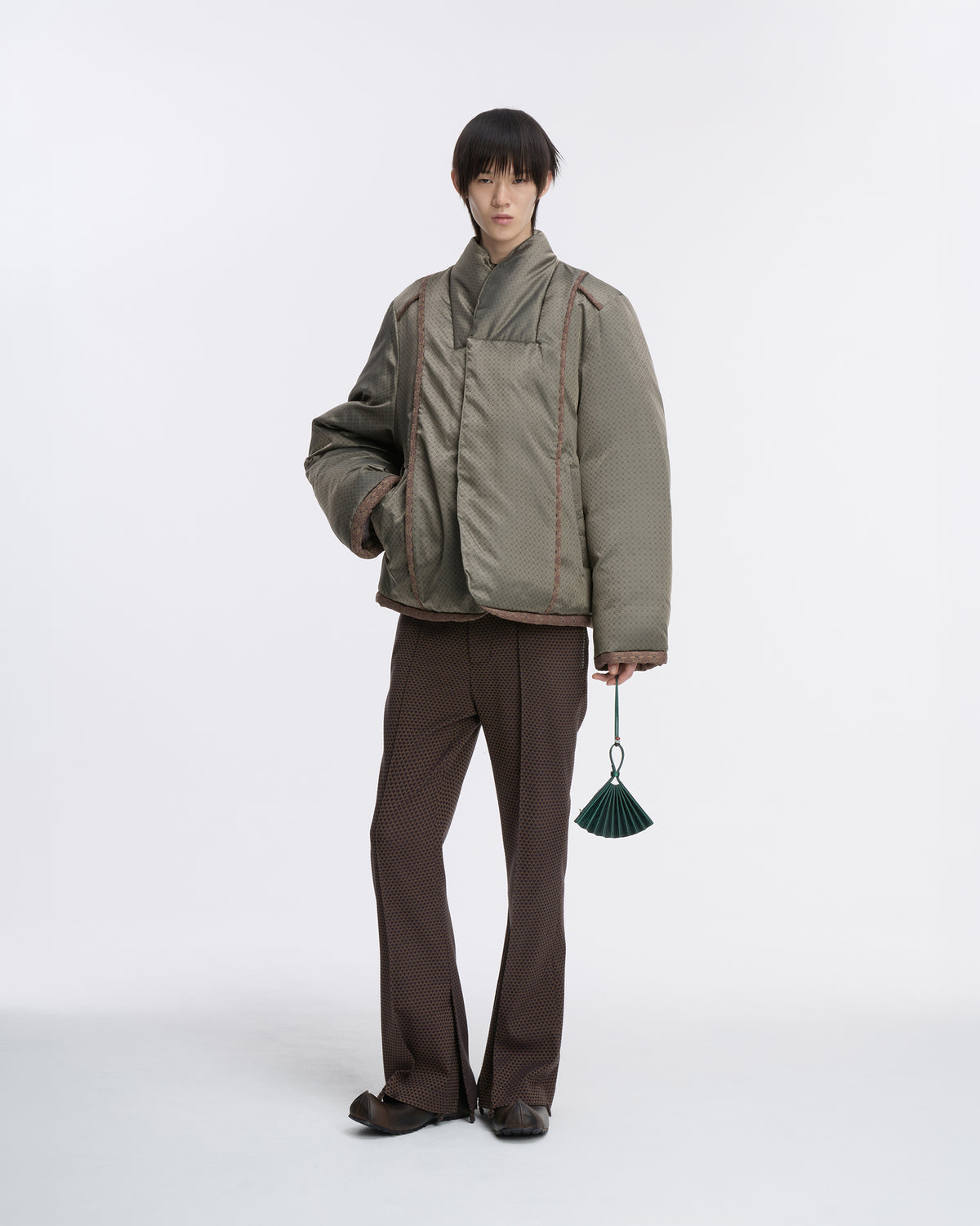 Ader Error - Puffer Jacket Product. 17 (Brown) product image 1 | TRAB K-Fashion Australia