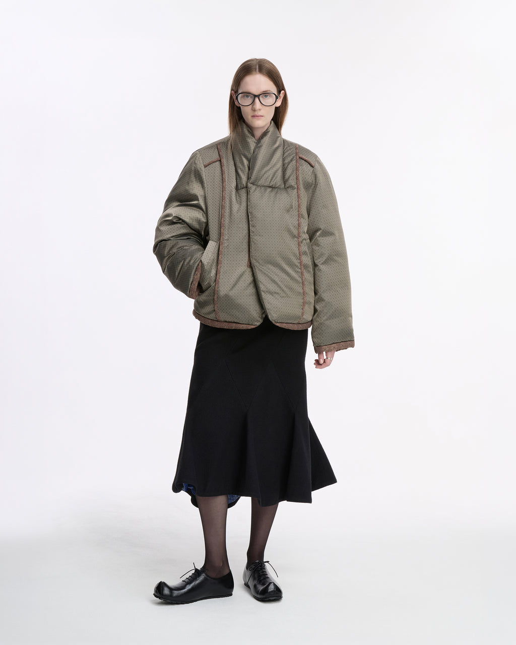 Ader Error - Puffer Jacket Product. 17 (Brown) product image 5 | TRAB K-Fashion Australia
