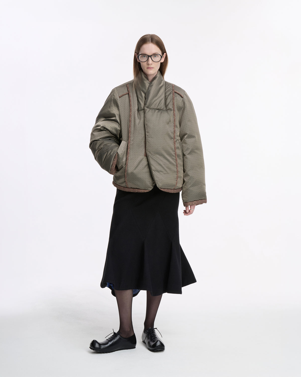 Ader Error - Puffer Jacket Product. 17 (Brown) product image 5 | TRAB K-Fashion Australia