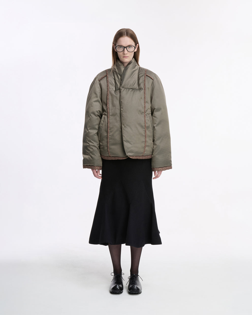 Ader Error - Puffer Jacket Product. 17 (Brown) product image 6 | TRAB K-Fashion Australia