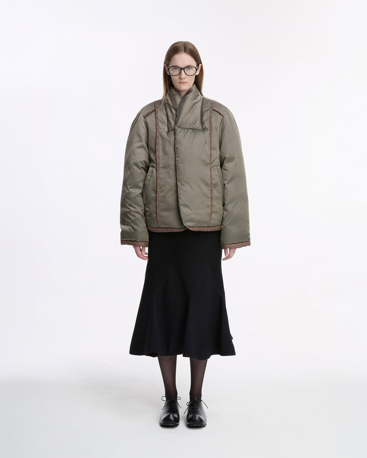 Ader Error - Puffer Jacket Product. 17 (Brown) product image 6 | TRAB K-Fashion Australia