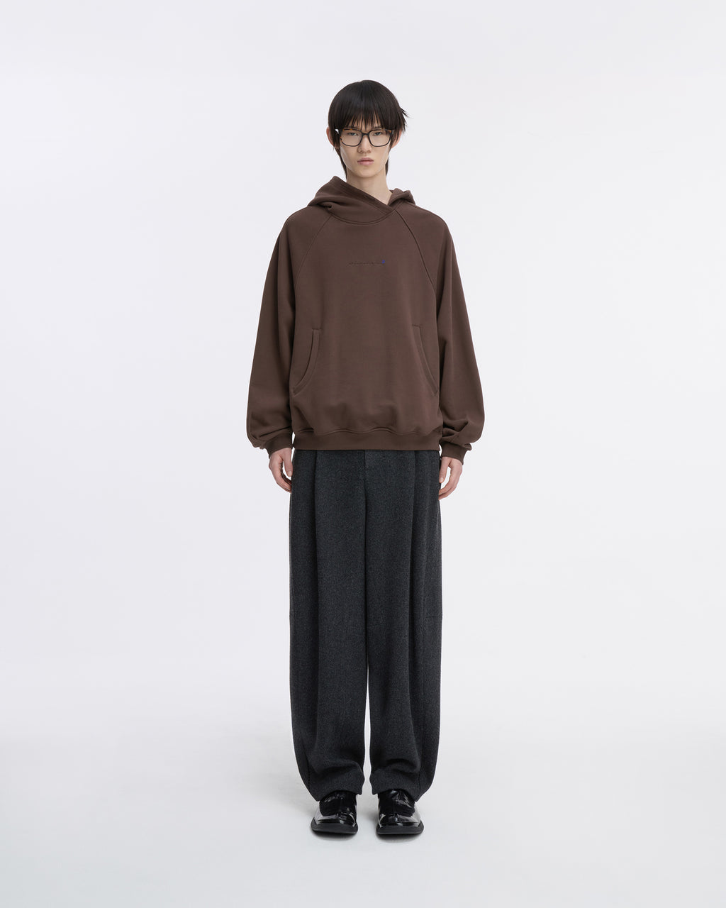 Ader Error - Hoodie Product. 18 (Brown) product image 2 | TRAB K-Fashion Australia