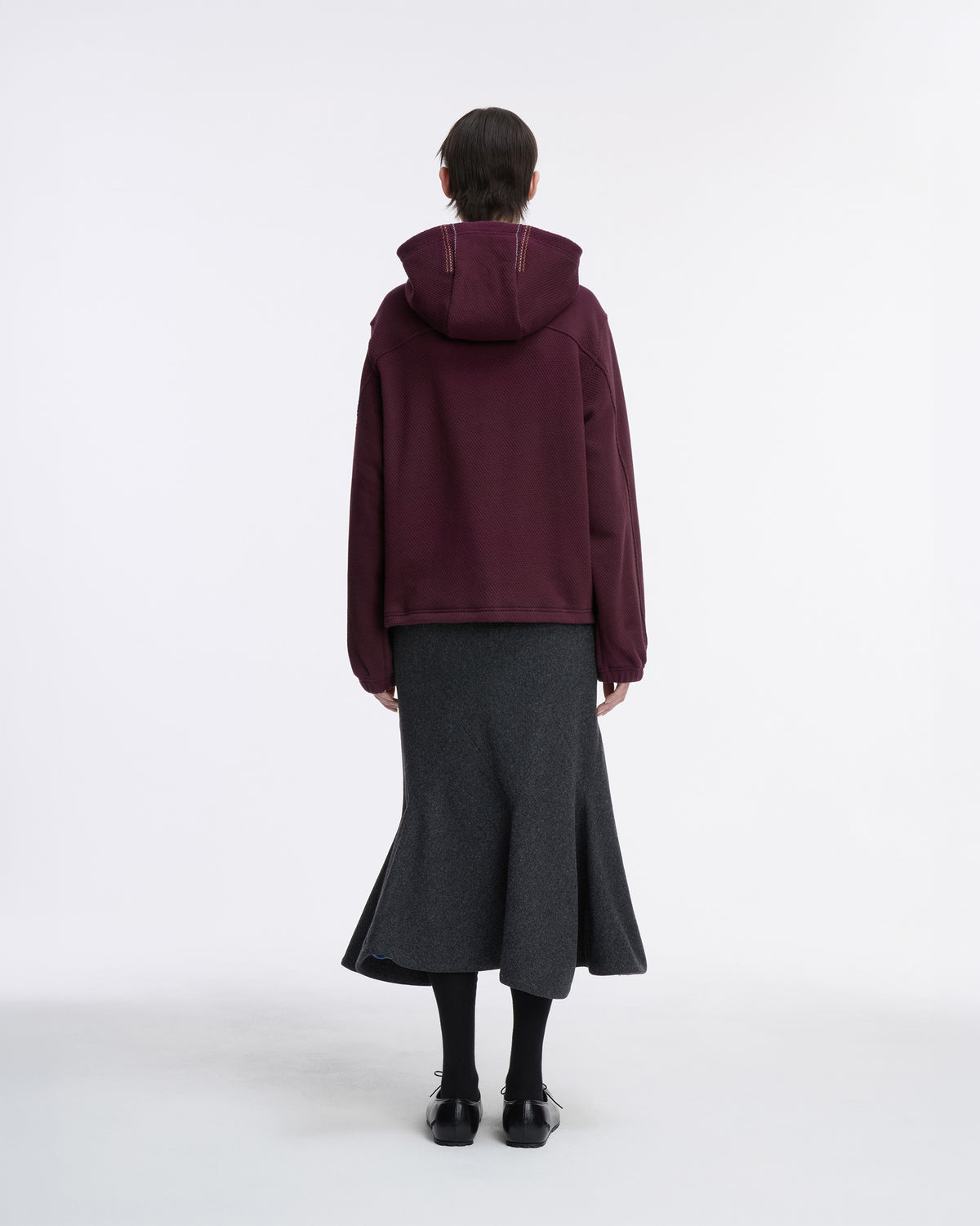Ader Error - Hoodie Product. 19 (Burgundy) product image 8 | TRAB K-Fashion Australia