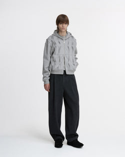 Ader Error - Hoodie zip-up Product. 20 (Grey) product image 1 | TRAB K-Fashion Australia