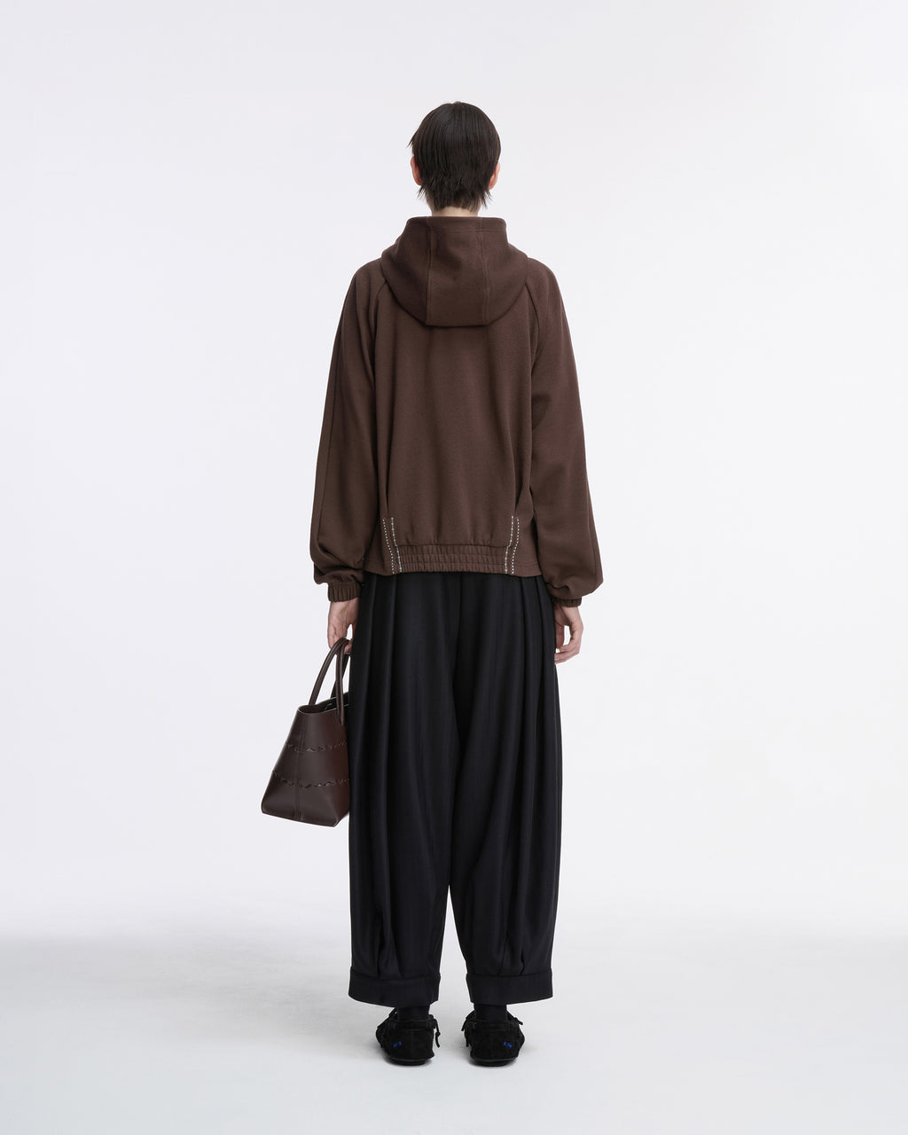 Ader Error - Hoodie zip-up Product. 21 (Brown) product image 7 | TRAB K-Fashion Australia