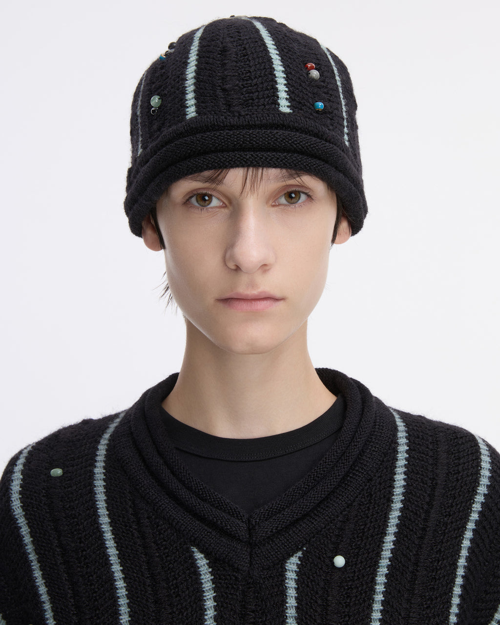 Ader Error - Beanie Product. 61 (Noir) product image 4 | TRAB K-Fashion Australia
