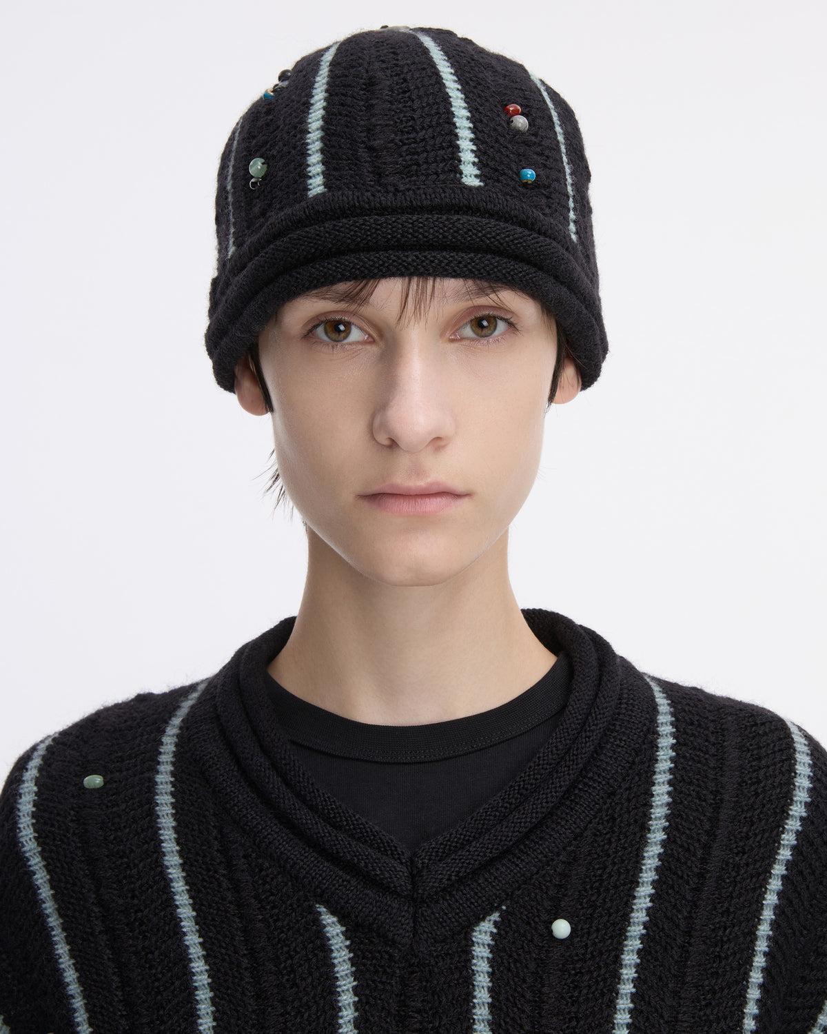Ader Error - Beanie Product. 61 (Noir) product image 4 | TRAB K-Fashion Australia