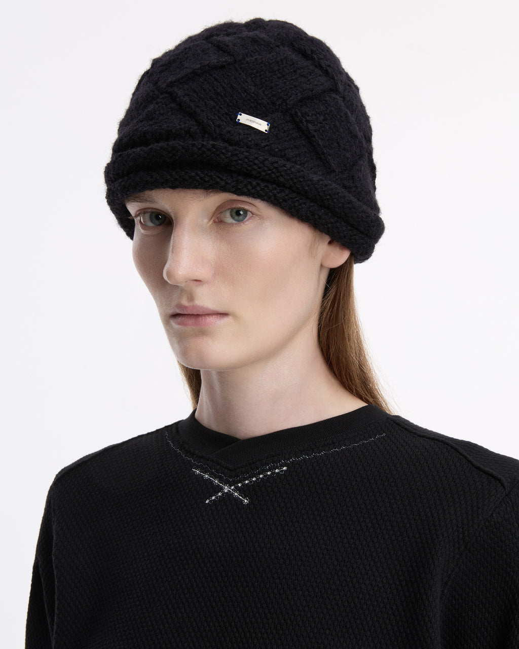 Ader Error - Beanie Product. 62 (Noir) product image 3 | TRAB K-Fashion Australia