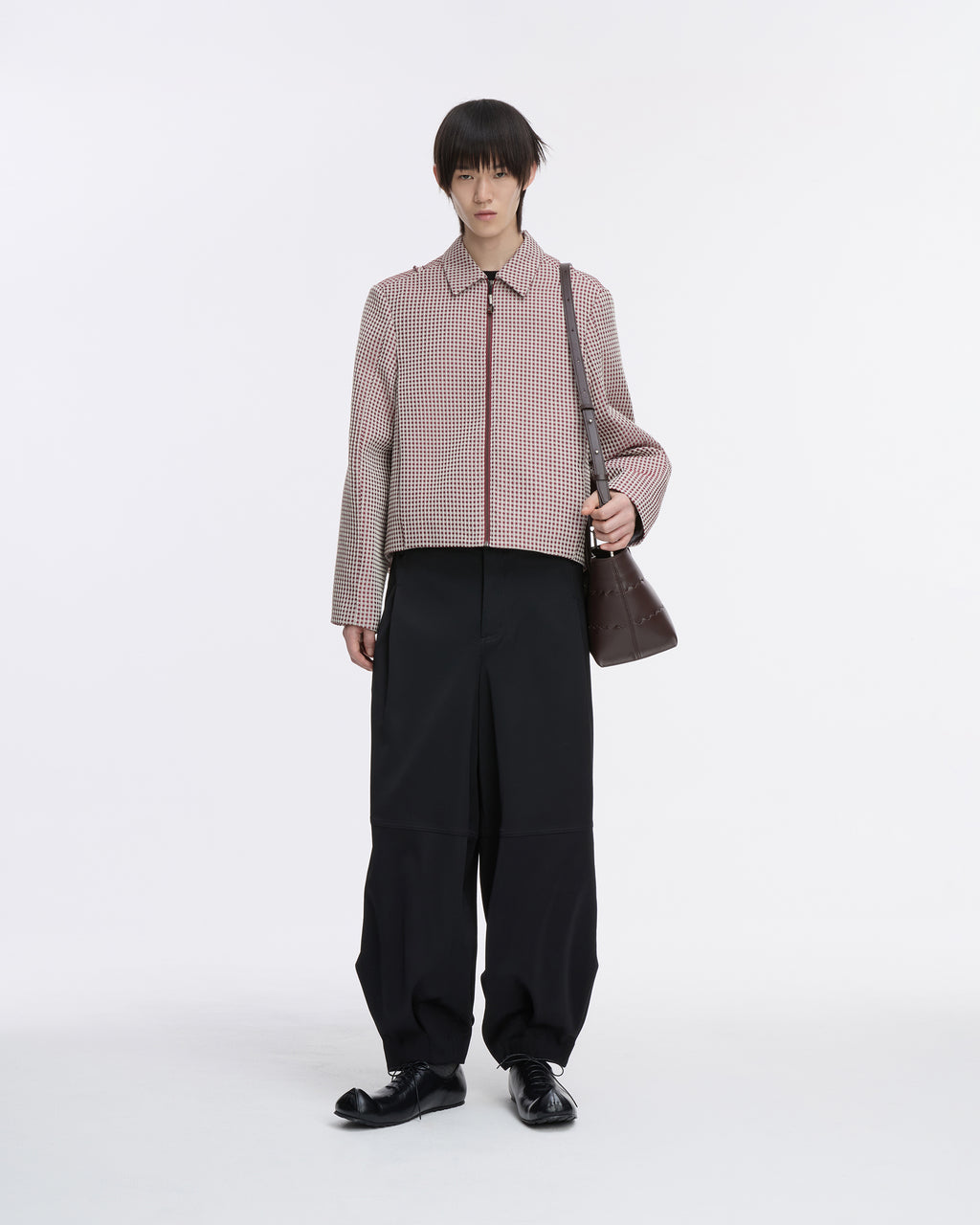 Ader Error - Jacket Product. 9 (Burgundy) product image 1 | TRAB K-Fashion Australia