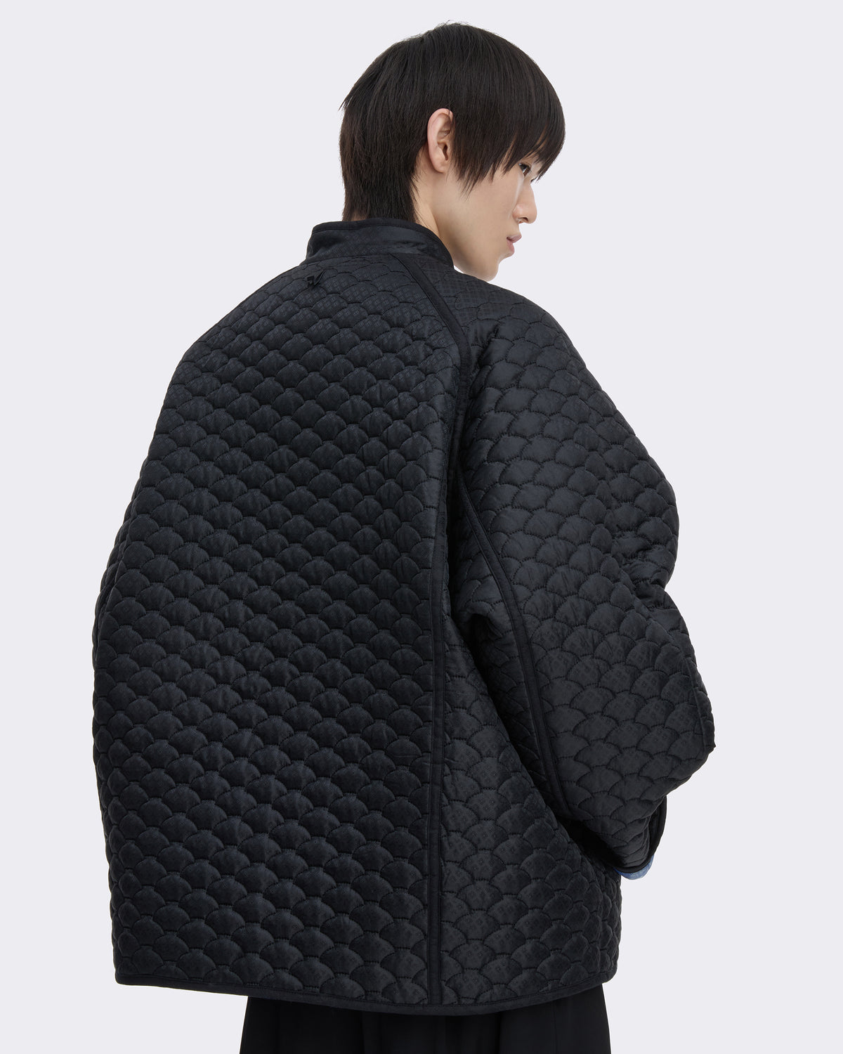Ader Error - Quilted Jacket Product. 12 (Noir) product image 5 | TRAB K-Fashion Australia