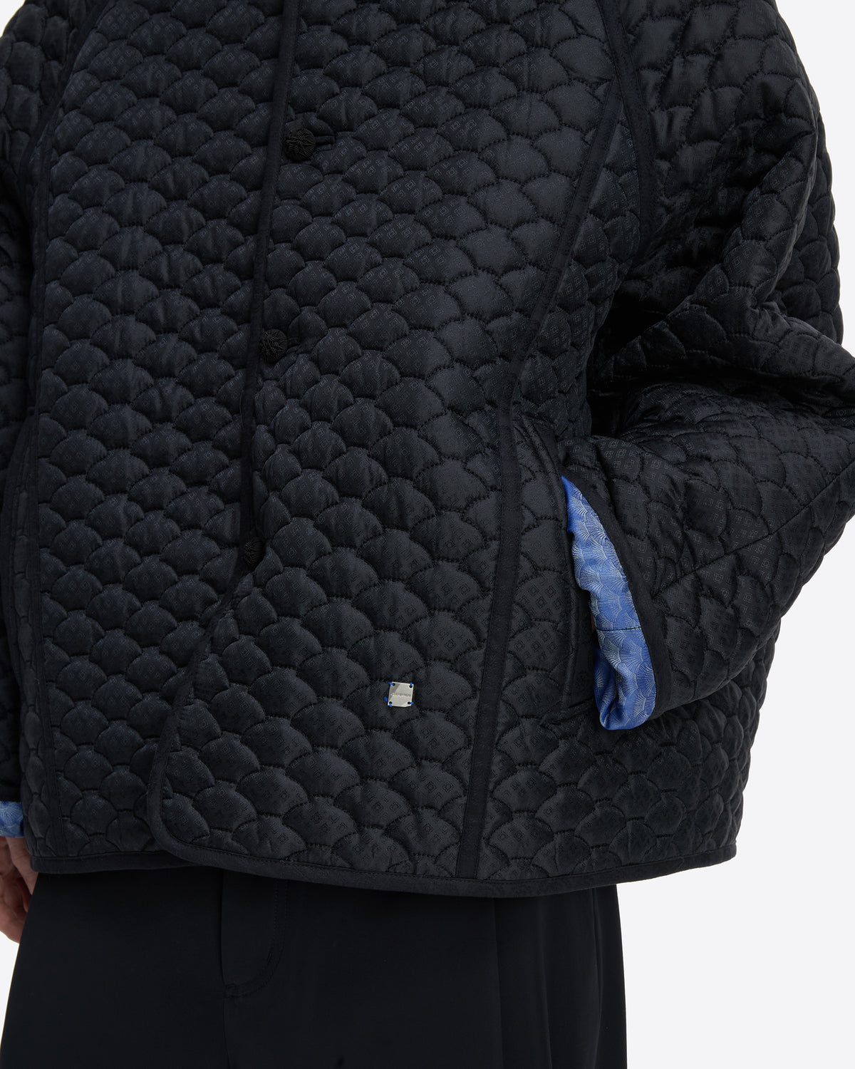 Ader Error - Quilted Jacket Product. 12 (Noir) product image 6 | TRAB K-Fashion Australia