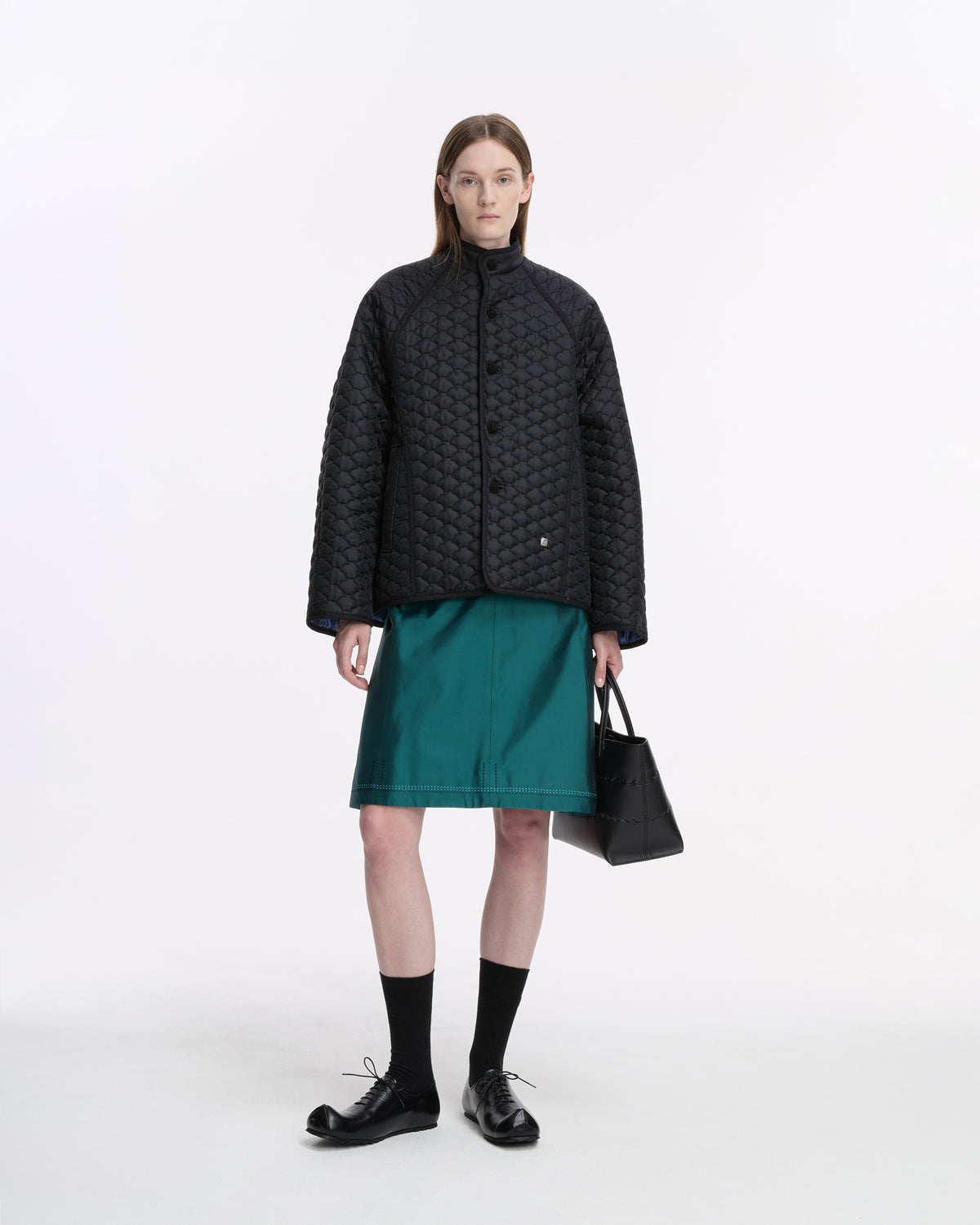 Ader Error - Quilted Jacket Product. 12 (Noir) product image 7 | TRAB K-Fashion Australia
