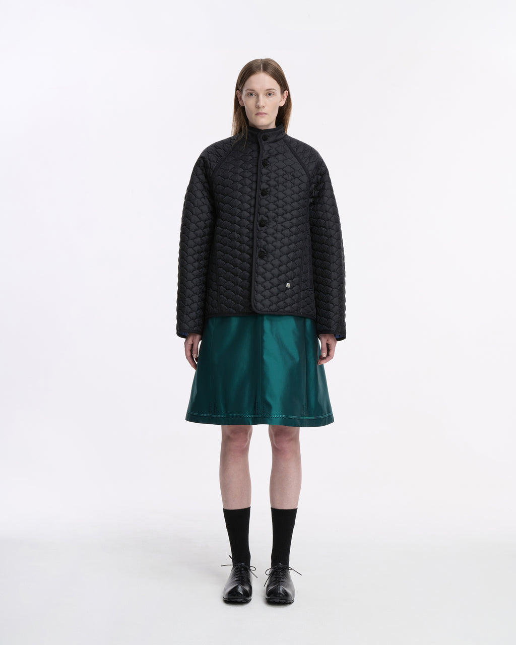 Ader Error - Quilted Jacket Product. 12 (Noir) product image 8 | TRAB K-Fashion Australia