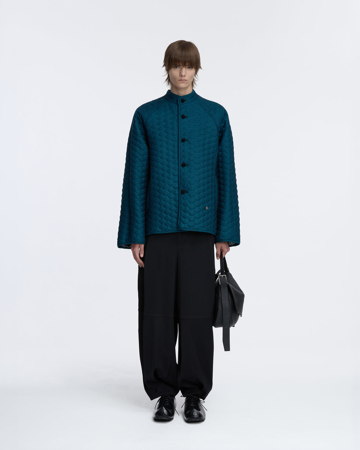 Ader Error - Quilted Jacket Product. 12 (Turquoise) product image 2 | TRAB K-Fashion Australia