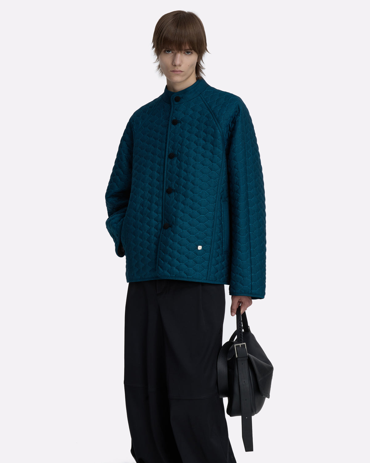 Ader Error - Quilted Jacket Product. 12 (Turquoise) product image 4 | TRAB K-Fashion Australia