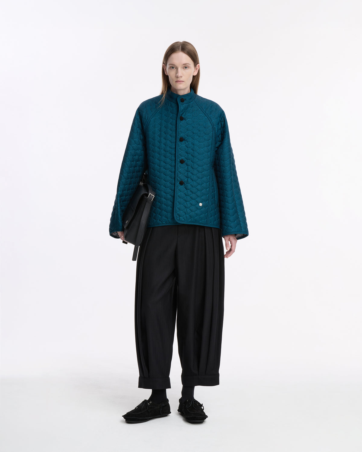 Ader Error - Quilted Jacket Product. 12 (Turquoise) product image 6 | TRAB K-Fashion Australia