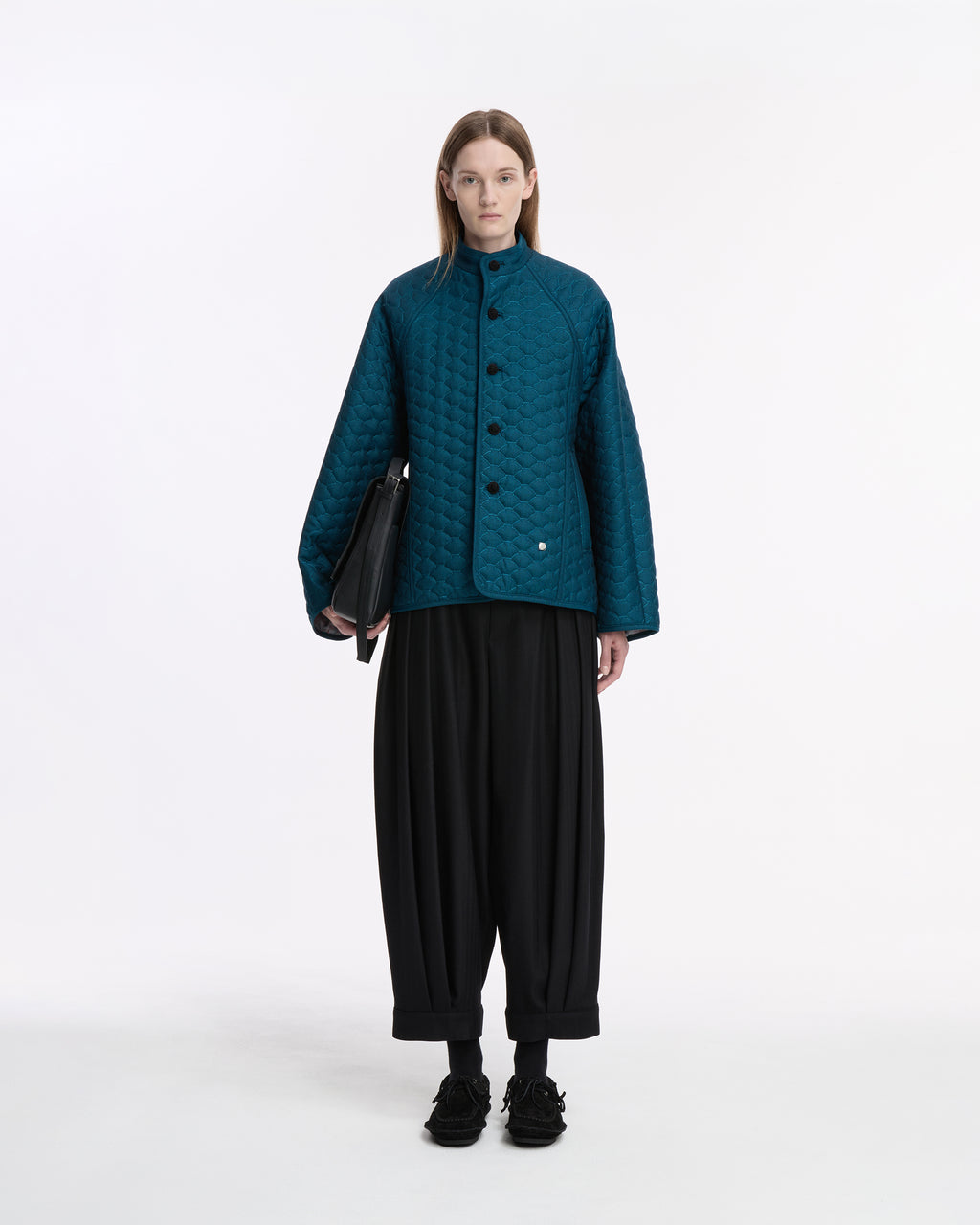 Ader Error - Quilted Jacket Product. 12 (Turquoise) product image 7 | TRAB K-Fashion Australia