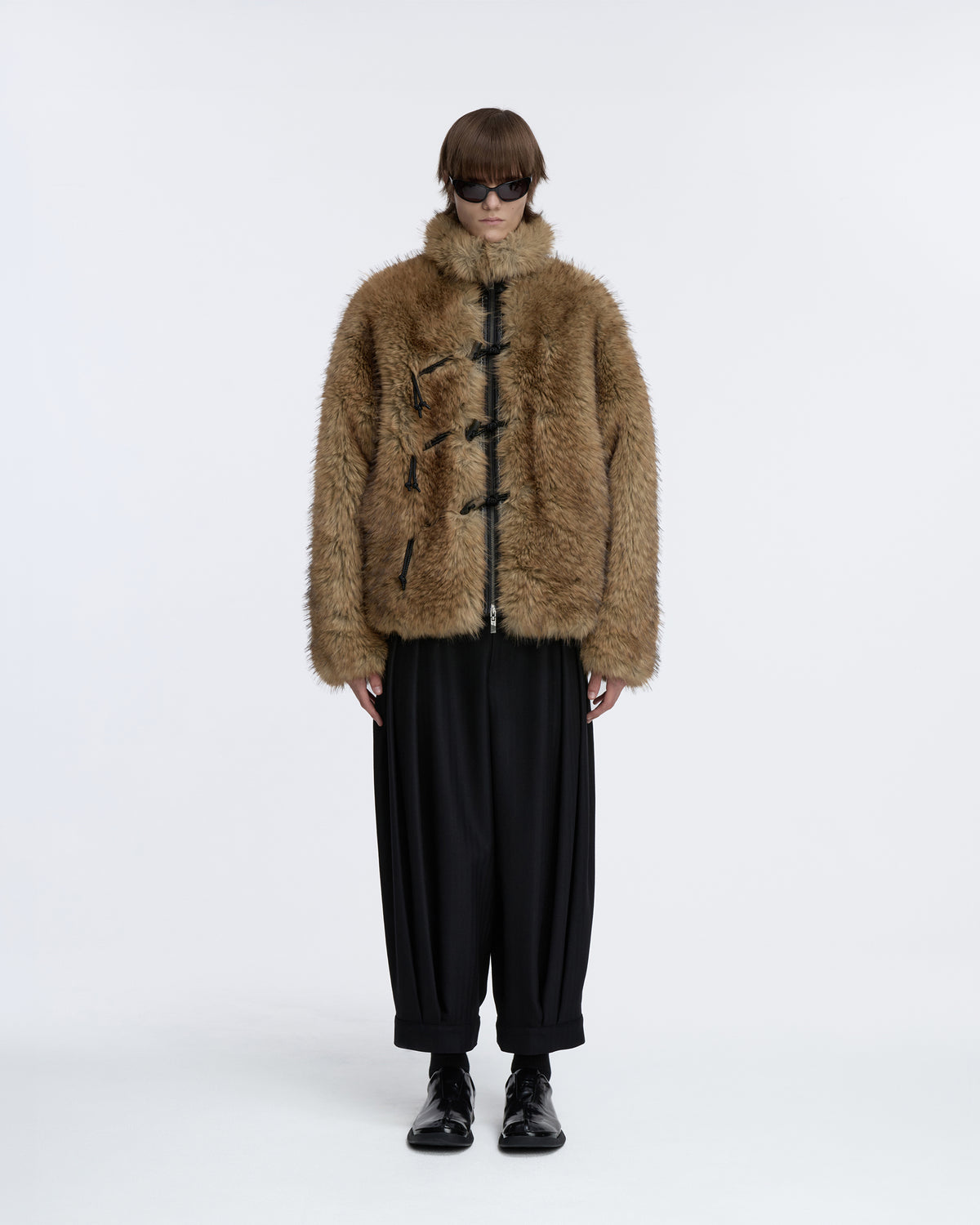 Ader Error - Fur Jacket Product. 13 (Brown) product image 2 | TRAB K-Fashion Australia