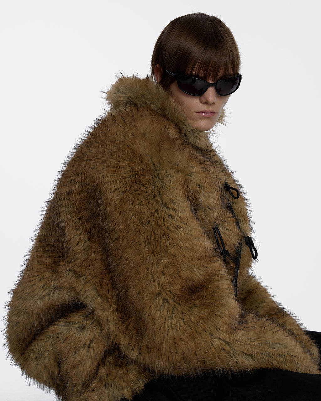 Ader Error - Fur Jacket Product. 13 (Brown) product image 5 | TRAB K-Fashion Australia