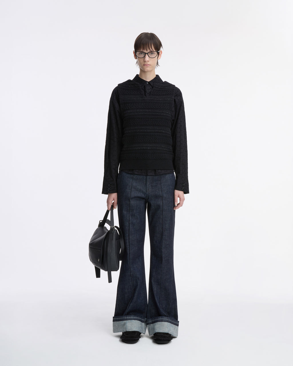 Ader Error - Knit Vest Product. 33 (Noir) product image 8 | TRAB K-Fashion Australia