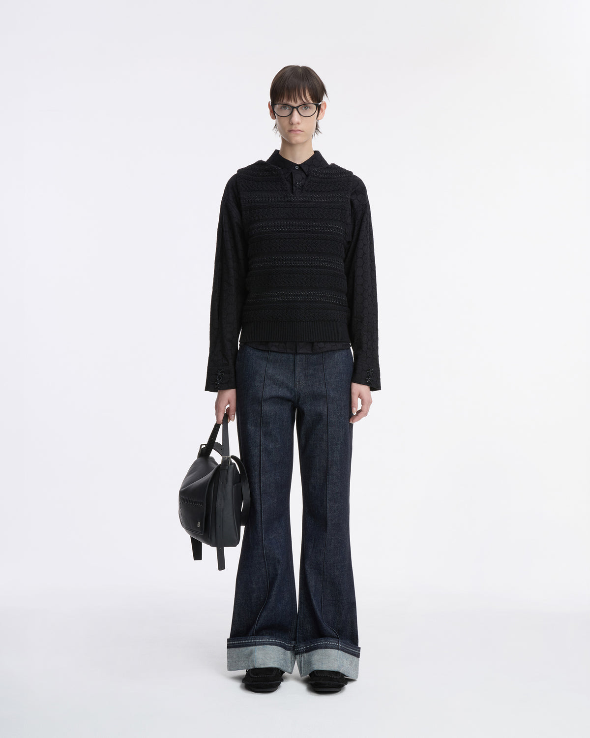 Ader Error - Knit Vest Product. 33 (Noir) product image 8 | TRAB K-Fashion Australia