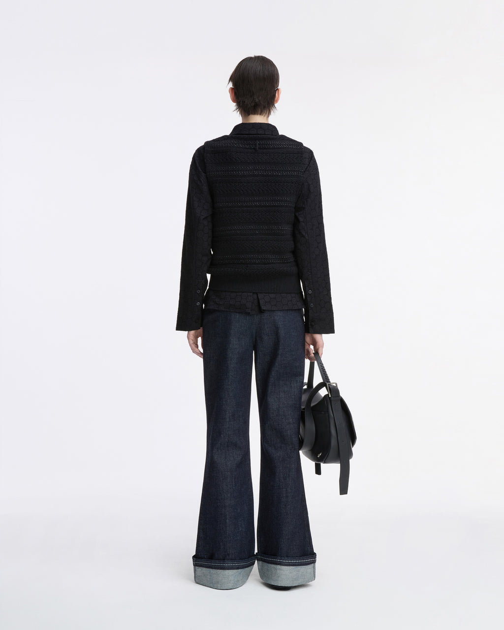 Ader Error - Knit Vest Product. 33 (Noir) product image 9 | TRAB K-Fashion Australia