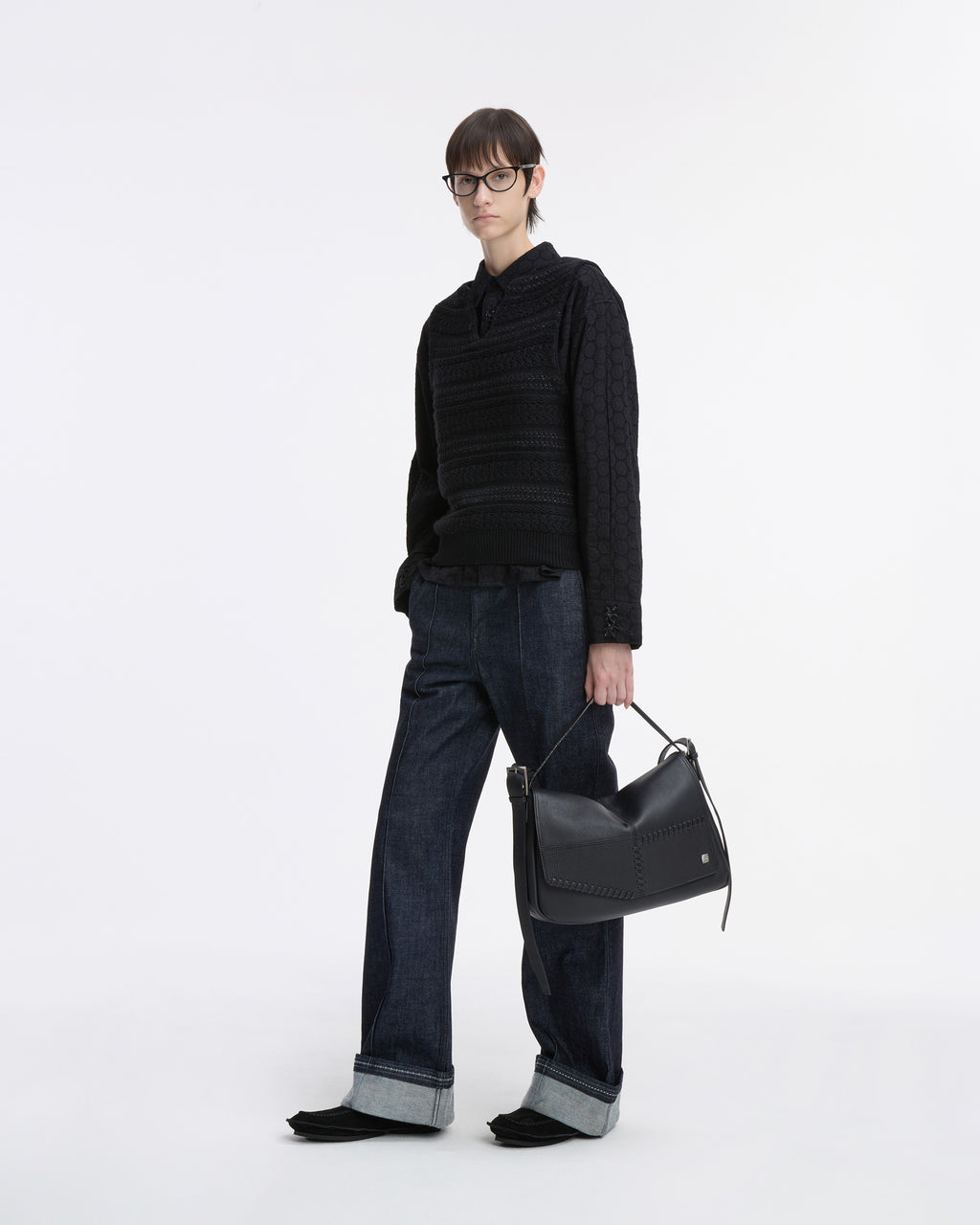 Ader Error - Knit Vest Product. 33 (Noir) product image 10 | TRAB K-Fashion Australia