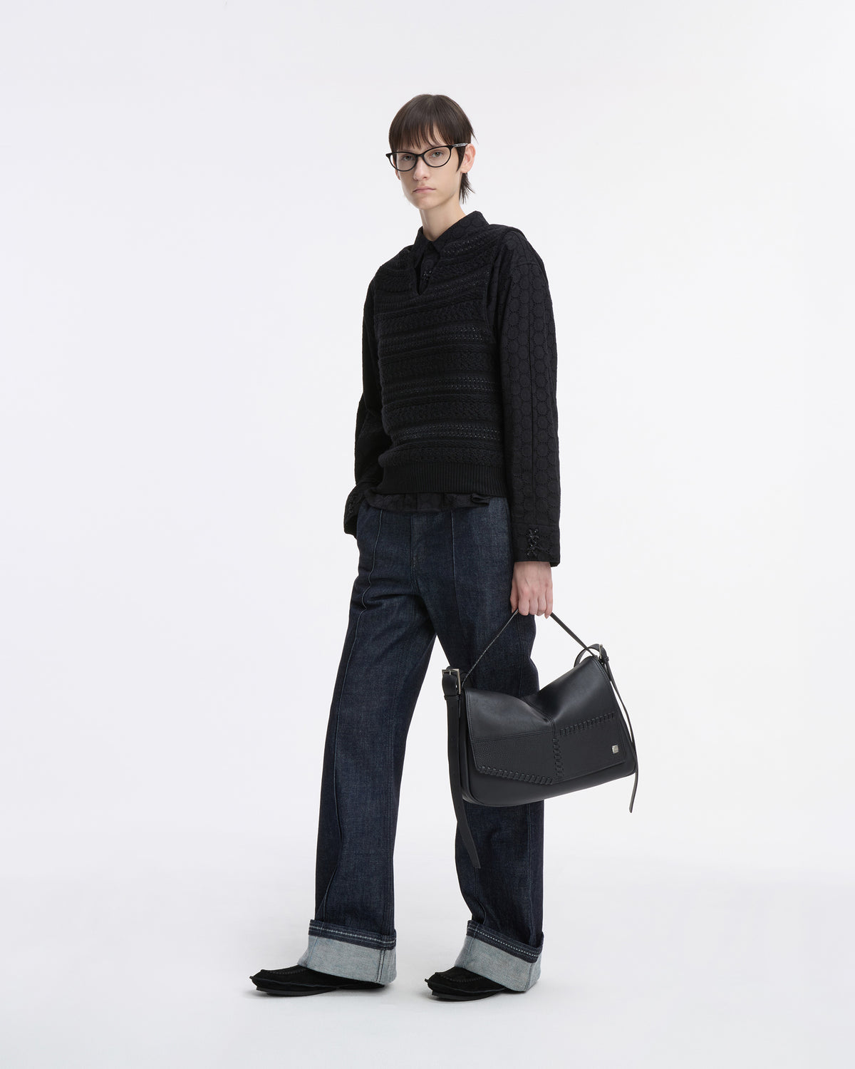 Ader Error - Knit Vest Product. 33 (Noir) product image 10 | TRAB K-Fashion Australia