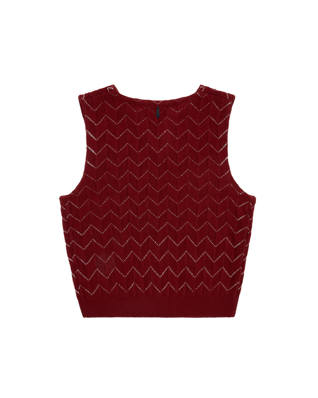 Ader Error - Knit Vest Product. 33 (Burgundy) product image 13 | TRAB K-Fashion Australia