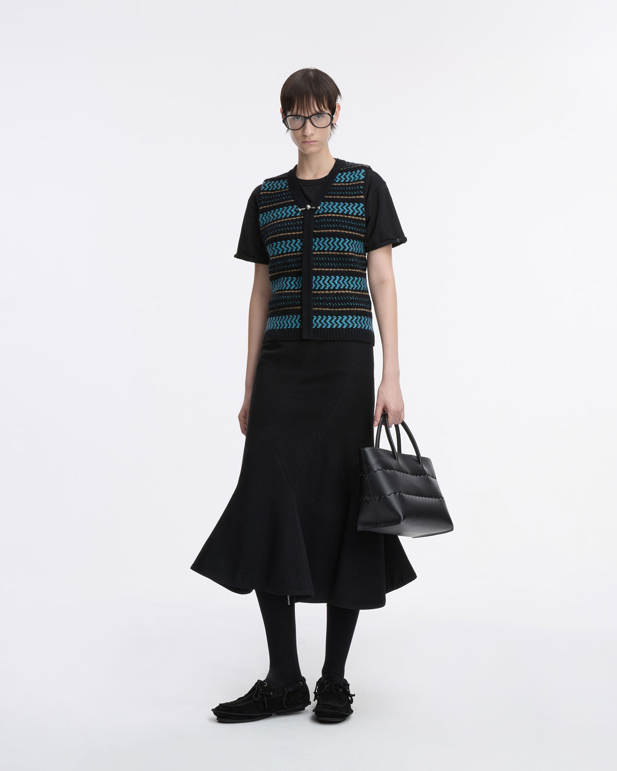 Ader Error - Knit Vest Product. 34 (Noir) product image 5 | TRAB K-Fashion Australia