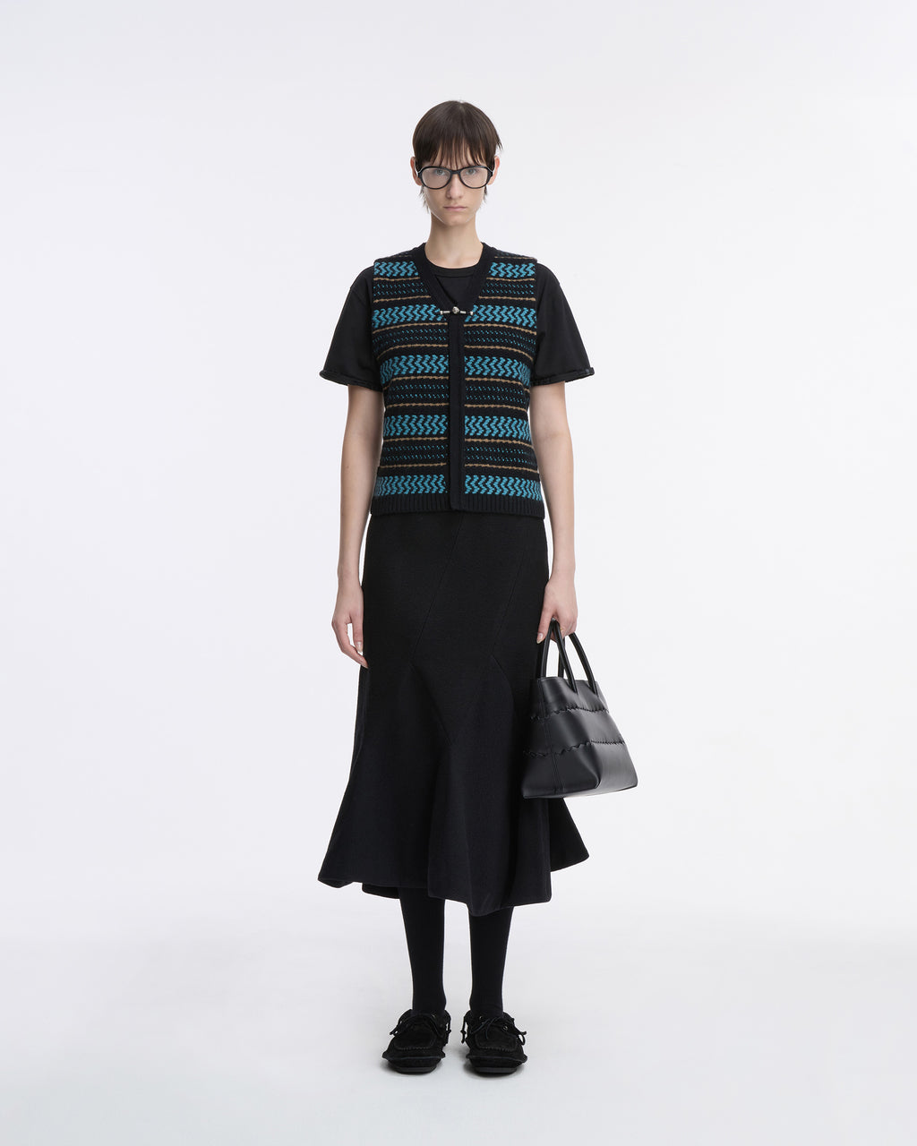 Ader Error - Knit Vest Product. 34 (Noir) product image 6 | TRAB K-Fashion Australia