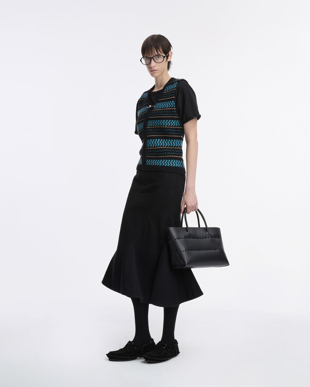 Ader Error - Knit Vest Product. 34 (Noir) product image 8 | TRAB K-Fashion Australia