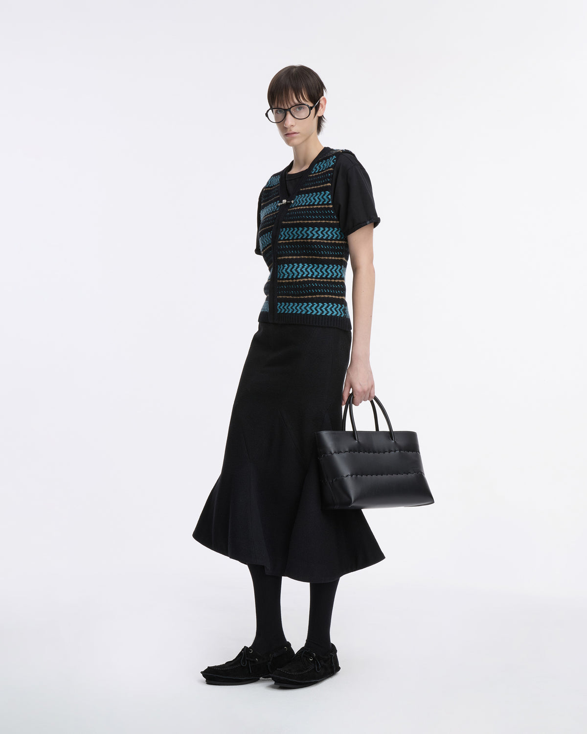 Ader Error - Knit Vest Product. 34 (Noir) product image 8 | TRAB K-Fashion Australia