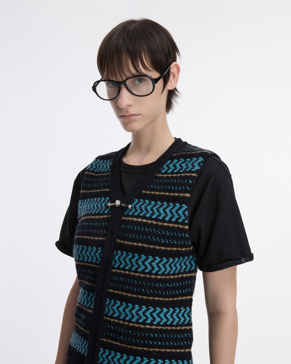 Ader Error - Knit Vest Product. 34 (Noir) product image 9 | TRAB K-Fashion Australia