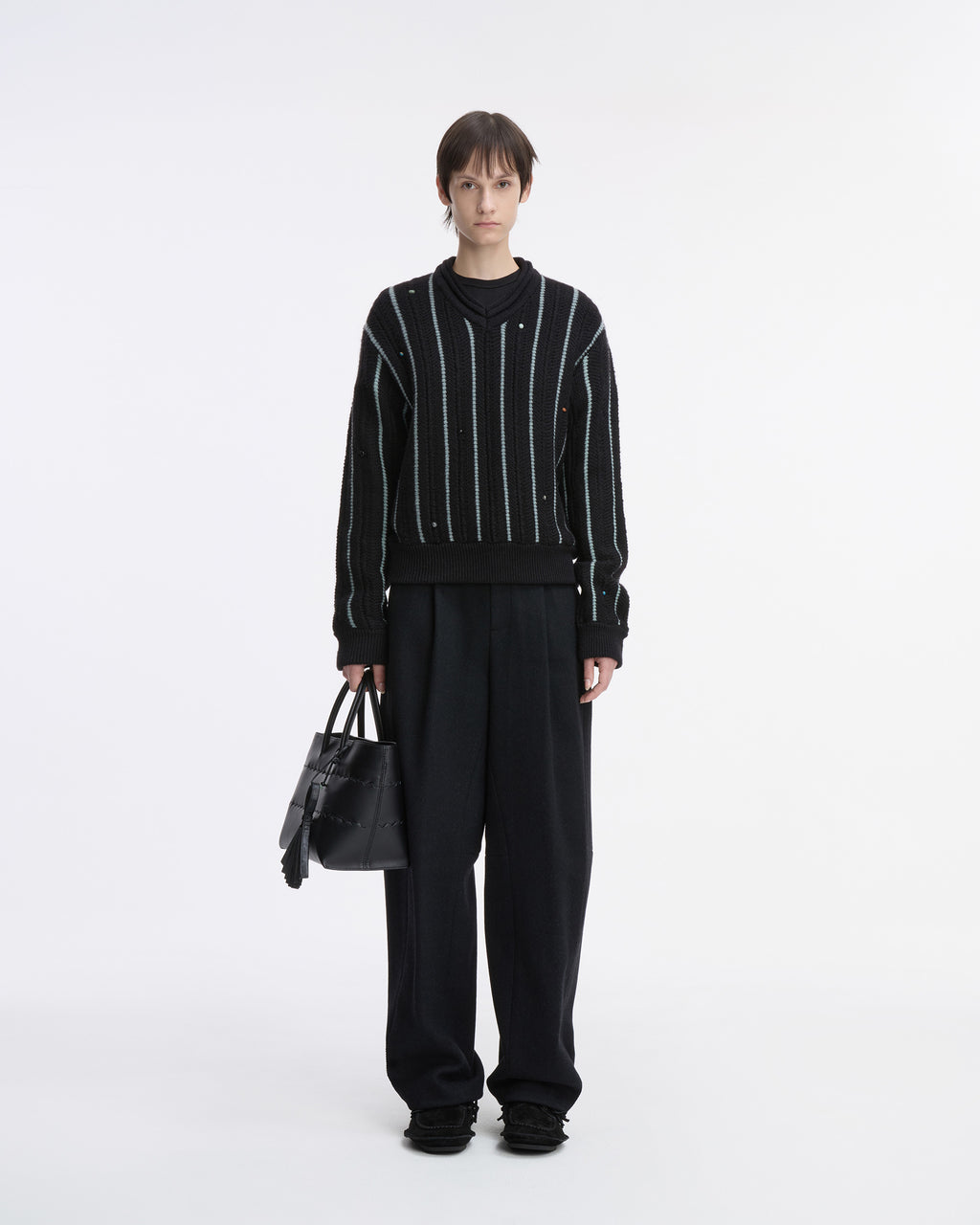 Ader Error - Knit Product. 35 (Noir) product image 8 | TRAB K-Fashion Australia
