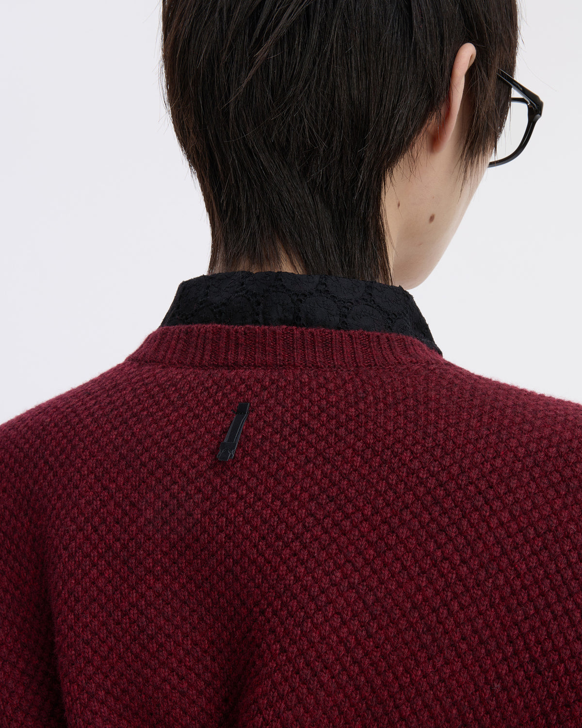 Ader Error - Knit Product. 36 (Burgundy) product image 5 | TRAB K-Fashion Australia